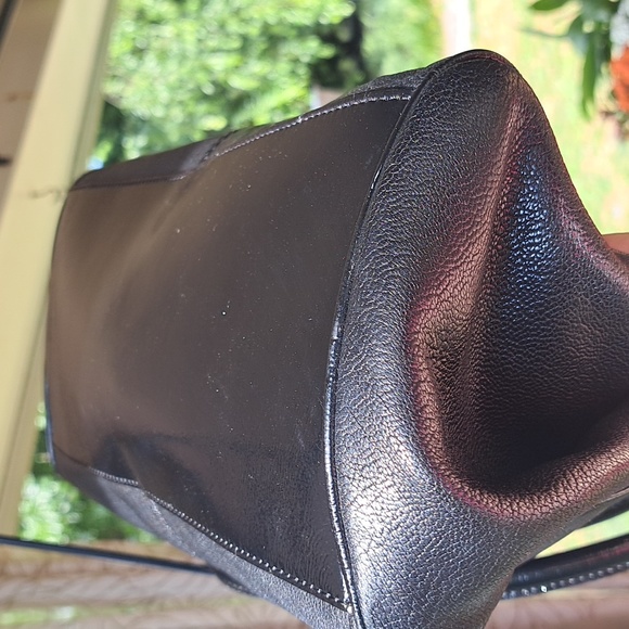 Kate Spade Black Leather Shoulder Bag Excellent Conditi - Picture 9 of 11